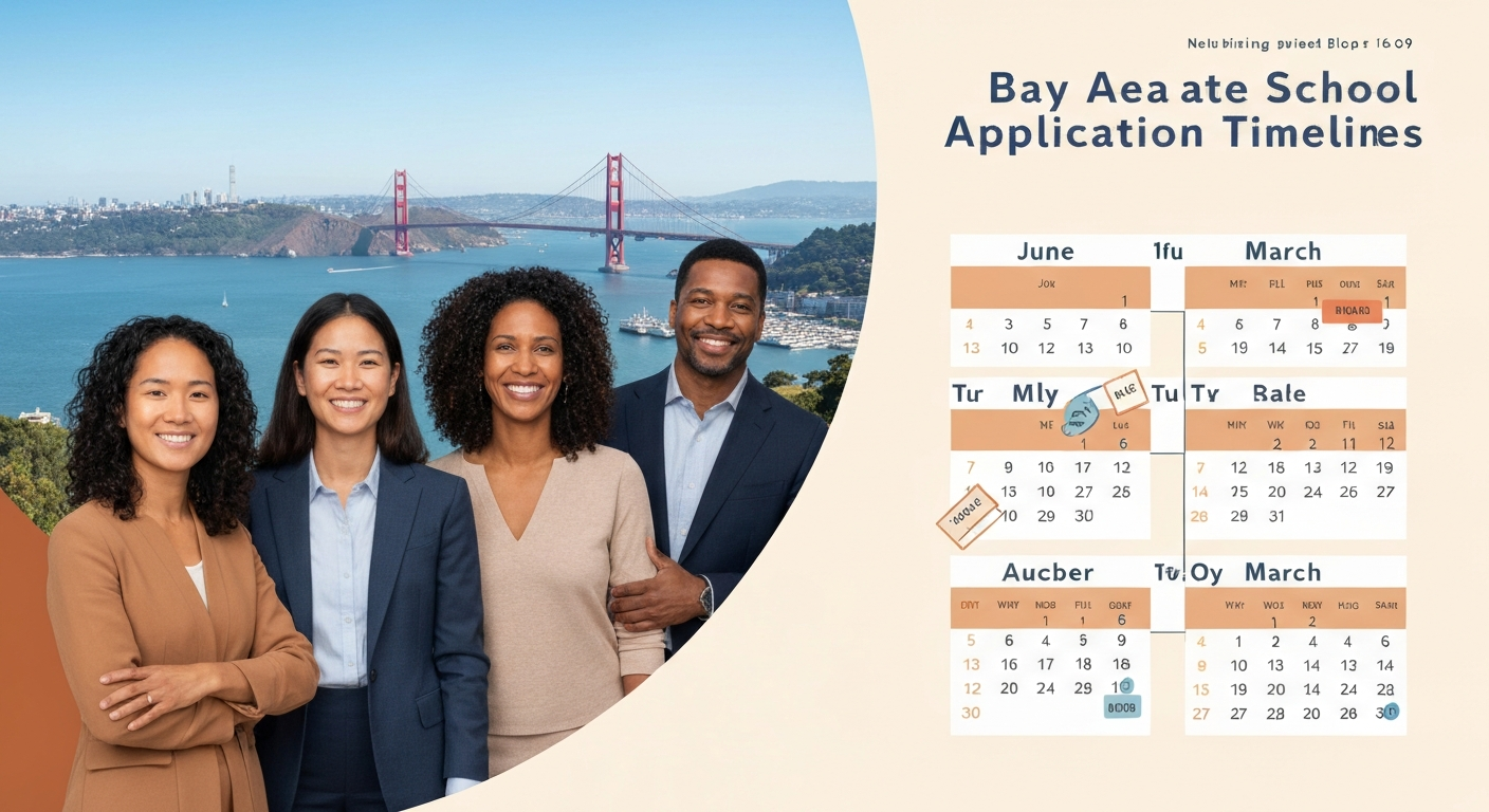 Bay Area Private School Application Timeline 2026-2027 — Month-by-Month Parent Guide